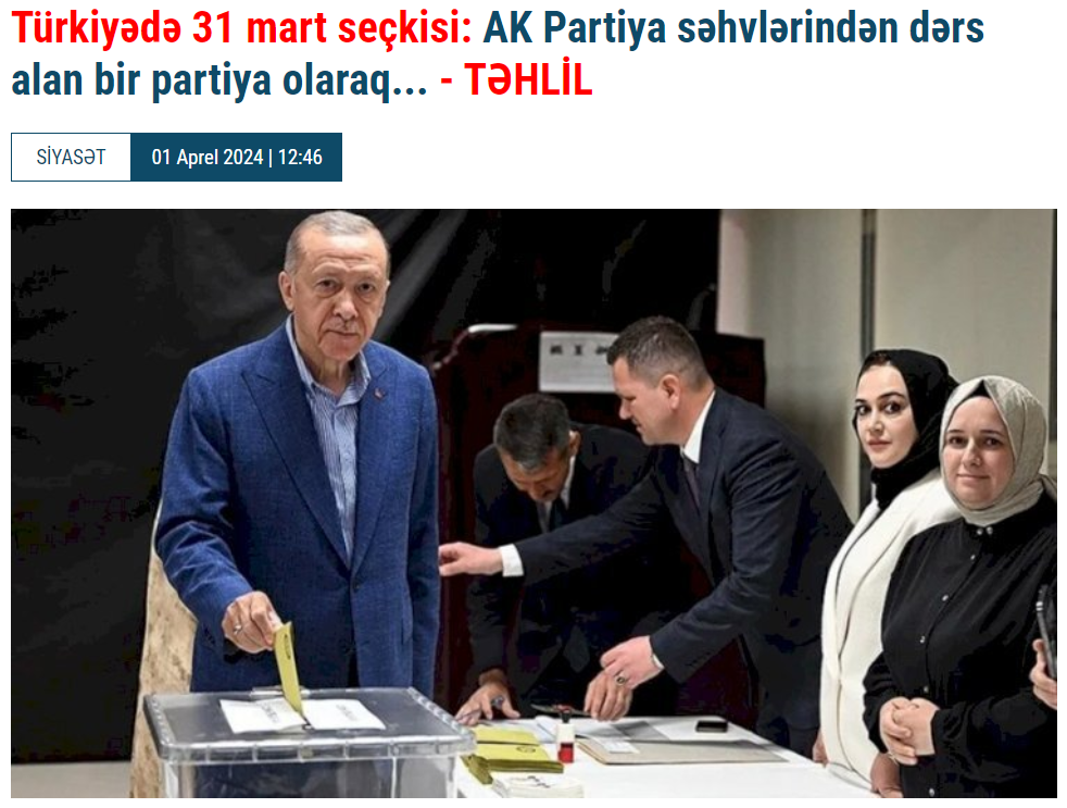 TUDPAM Uzmanı Özçubukçu BakıVaxtı’da Türkiye’deki 31 Mart Mahalli İdareler Seçimini Değerlendirdi