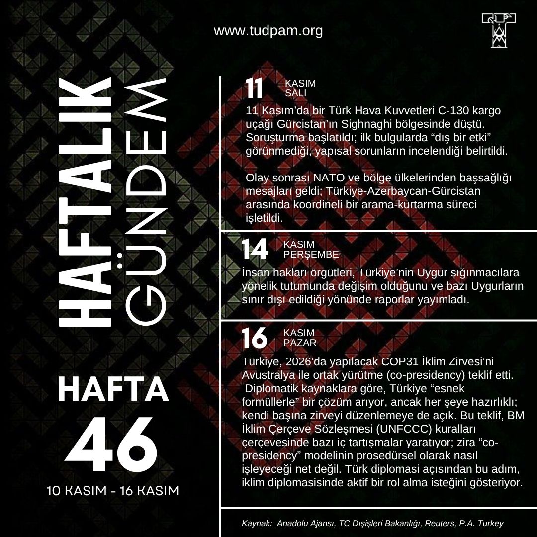 Haftalık Gündem-2025 46.Hafta