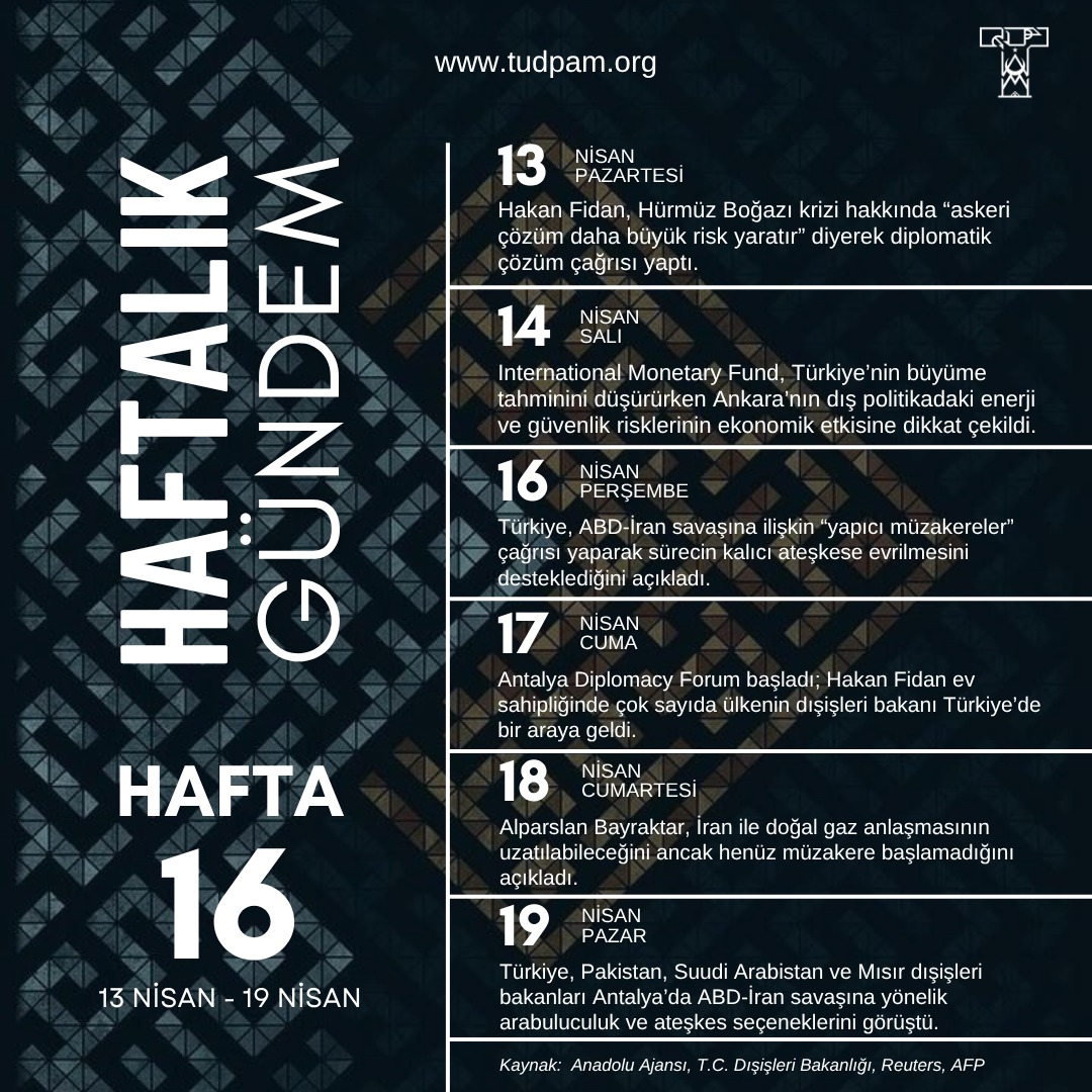 Haftalık Gündem-2026 16.Hafta