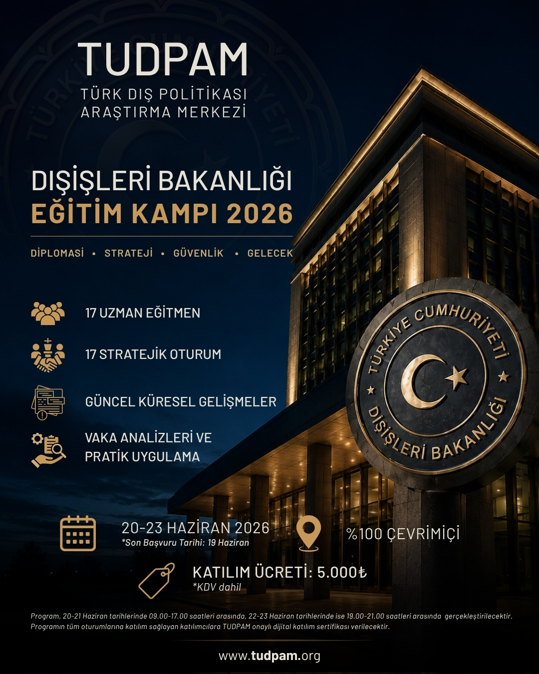 Dışişleri Hazırlık Eğitimi Programımız Başlıyor