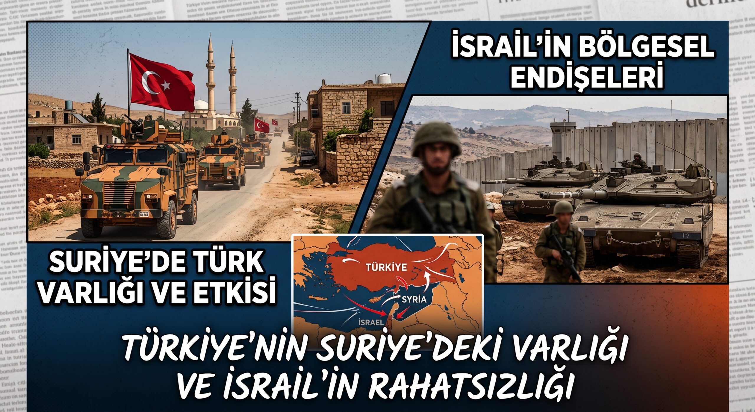 Türkiye’nin Suriye’deki Varlığı ve İsrail’in Artan Rahatsızlığı