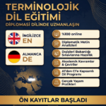 İleri Düzey Terminolojik İngilizce Eğitimi