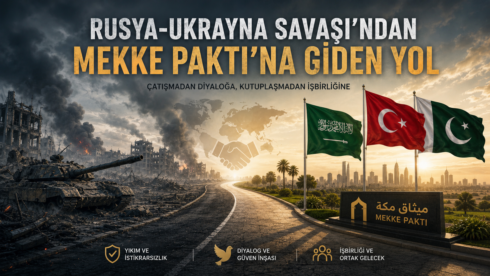 Rusya-Ukrayna Savaşı’ndan Mekke Paktı’na Giden Yol