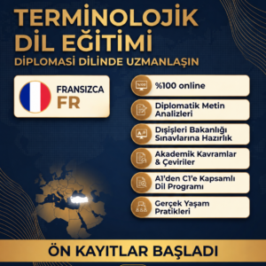 Fransızca Terminoloji Dil Eğitimi Posterleri