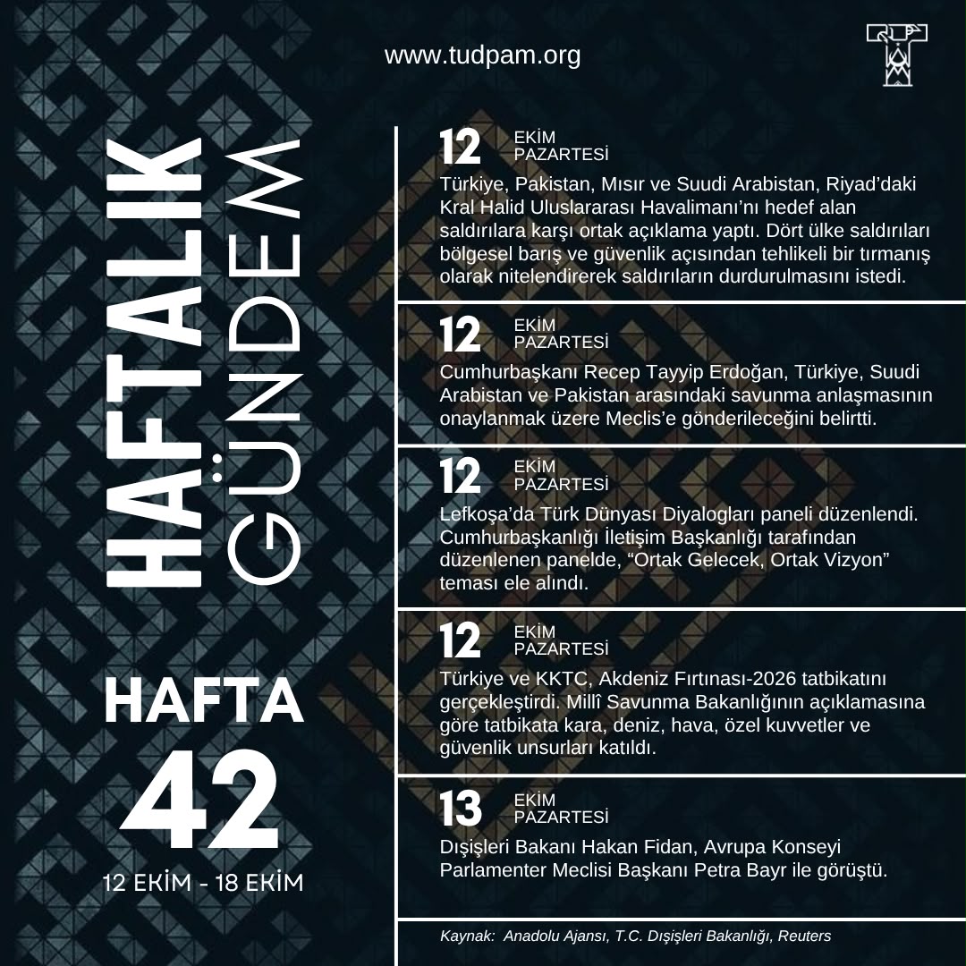 Haftalık Gündem-2026 42.Hafta