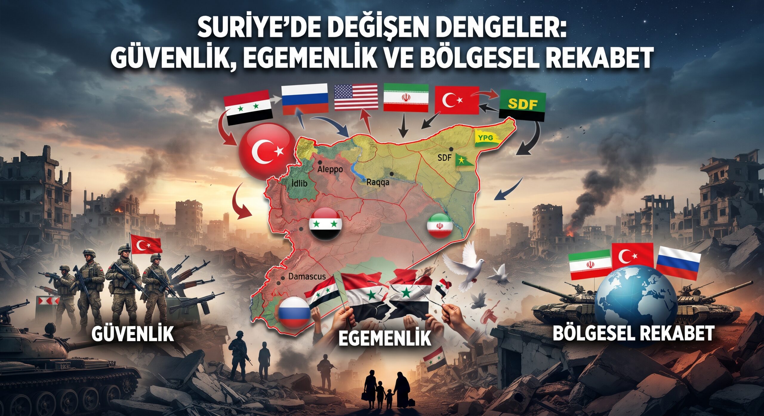 Suriye’de Değişen Dengeler: Güvenlik, Egemenlik ve Bölgesel Rekabet